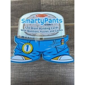 Melissa & Doug Smarty Pants 1st Grade 120 Educational Questions Puzzles & Games